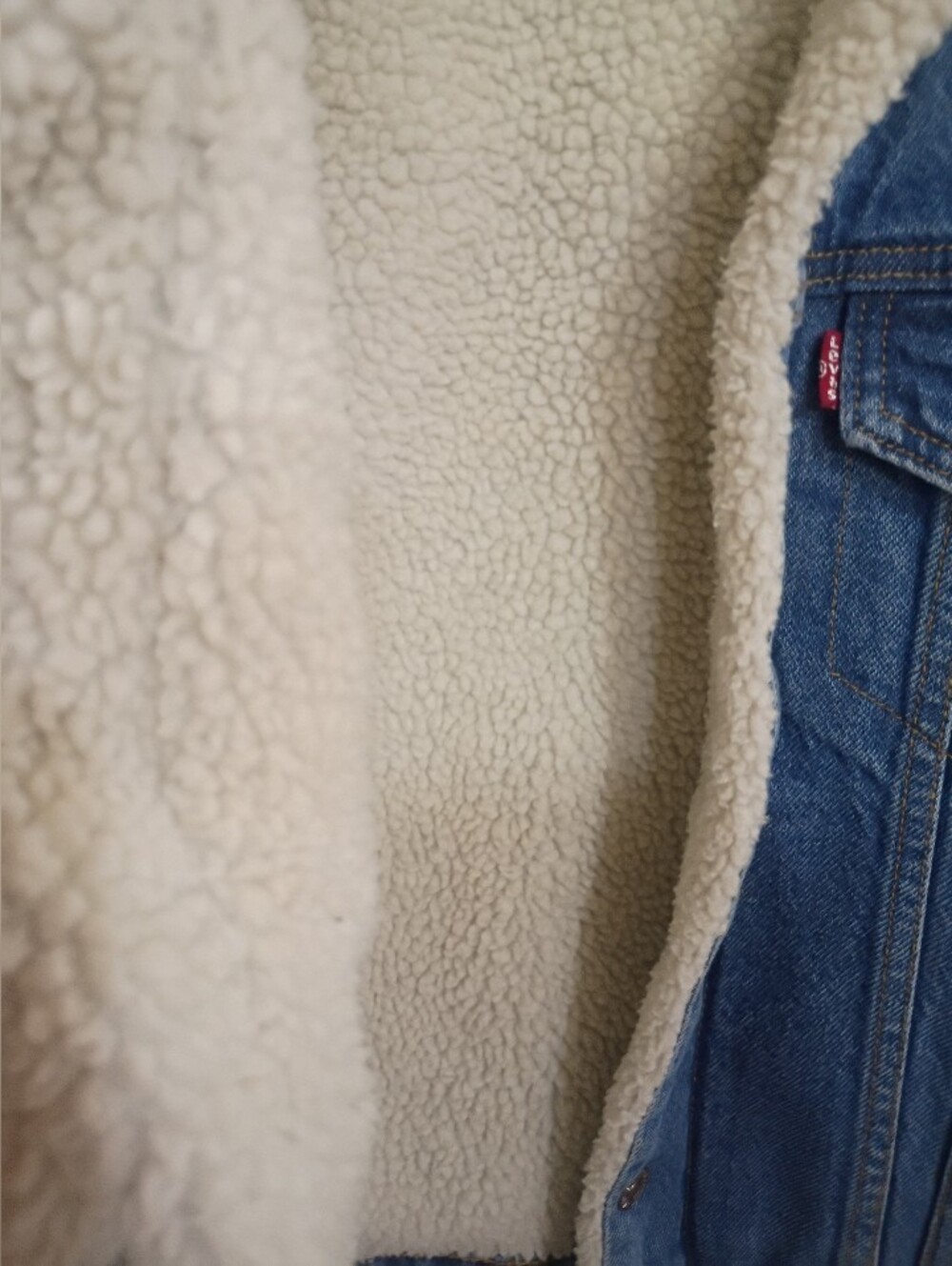 Levi's Blue Denim Jacket - Picture 8 of 13